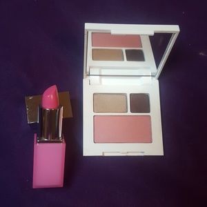 Clinique eyeshadow/blush and lipstick duo